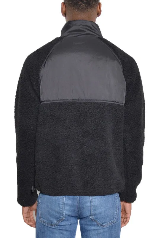Men's Sherpa Fleece Jacket